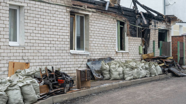 Professional Smoke Damage Removal technician working in Deer Park, WI